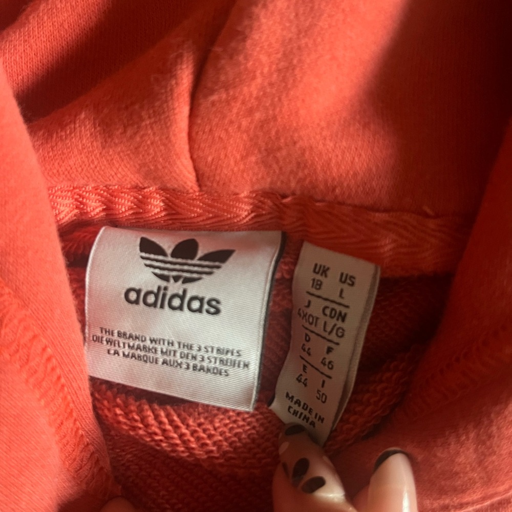 Adidas Vibrant Coral Sweatshirt - Picture 2 of 3